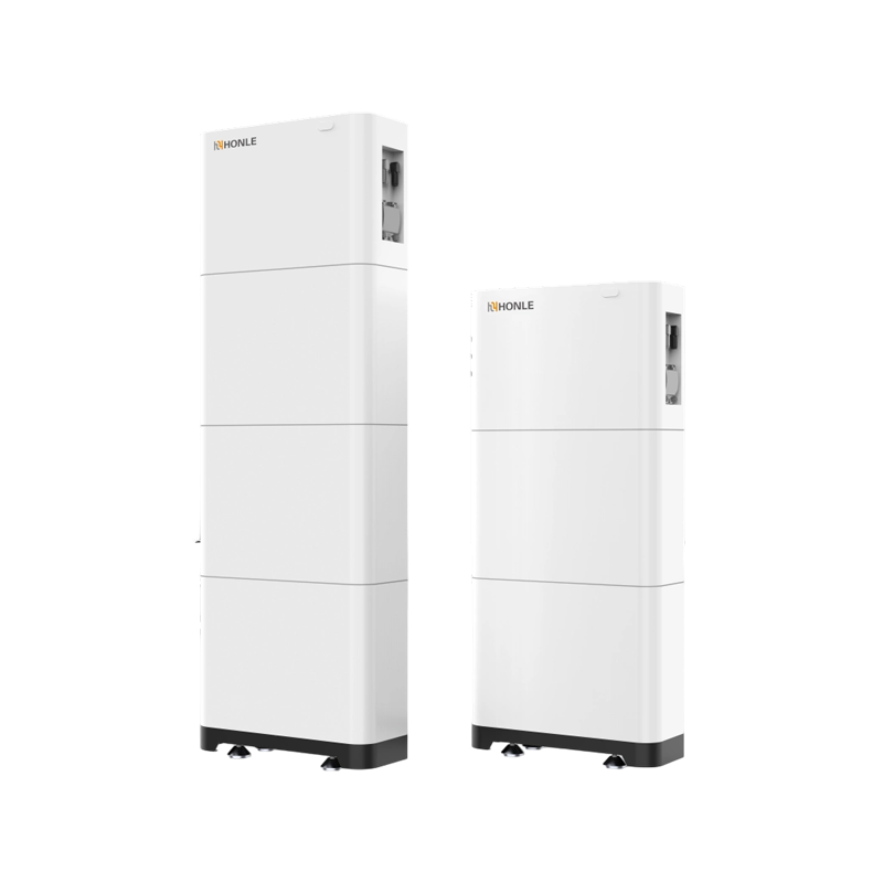 Almacenamiento de energía apilado residencial de alto voltaje de la batería de ión de litio LiFePO4 de HLH