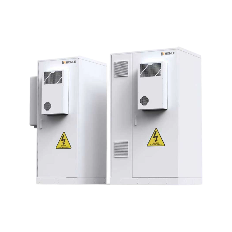 HLH 40.96kWh~81.92kWh Gabinete de almacenamiento de energía de bajo voltaje Sistema de batería C&I todo en uno para almacenamiento solar