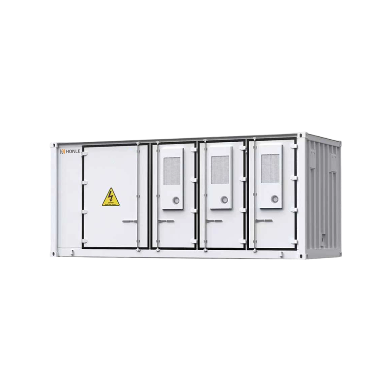 Sistema modular todo en uno de almacenamiento de batería en contenedores HLH-PU de 1,2 MWh BESS para microrredes industriales