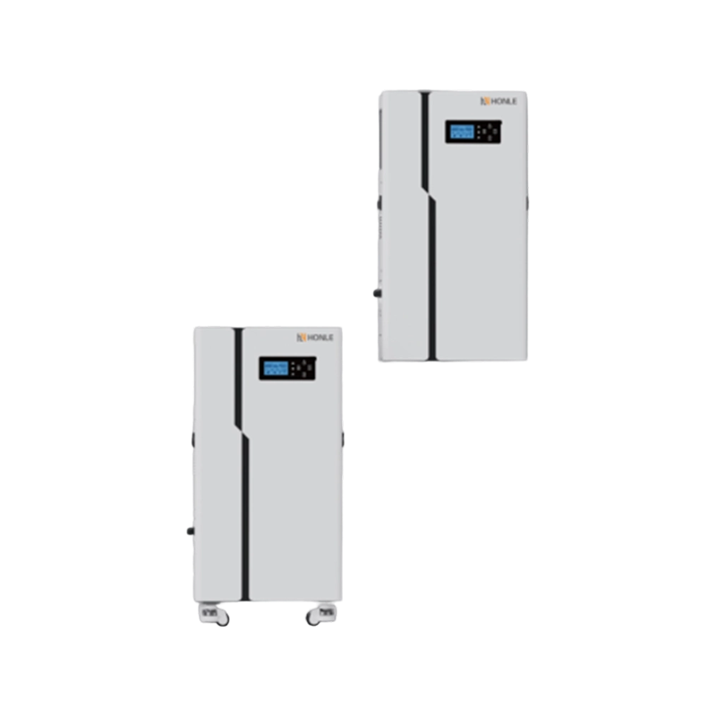 Sistema de almacenamiento de energía doméstico todo en uno con batería LiFePO4 de pie HLX con diseño delgado