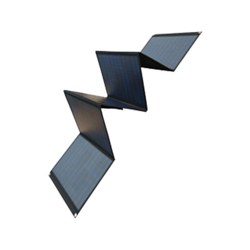 Módulo fotovoltaico portátil de panel solar plegable de alta potencia HLFS de 400 W para viviendas y vehículos recreativos fuera de la red