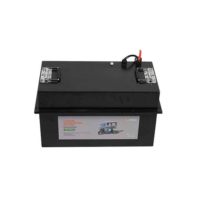 Batería de litio del poder más elevado de la batería de HLE 60V 100Ah LiFePO4 para las motocicletas y las vespas eléctricas