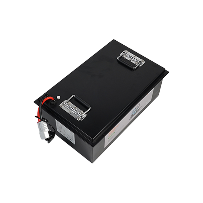 Paquete de larga duración LiFePO4 de batería de litio de ciclo profundo HLE 48V 100Ah para carritos de golf y LSV