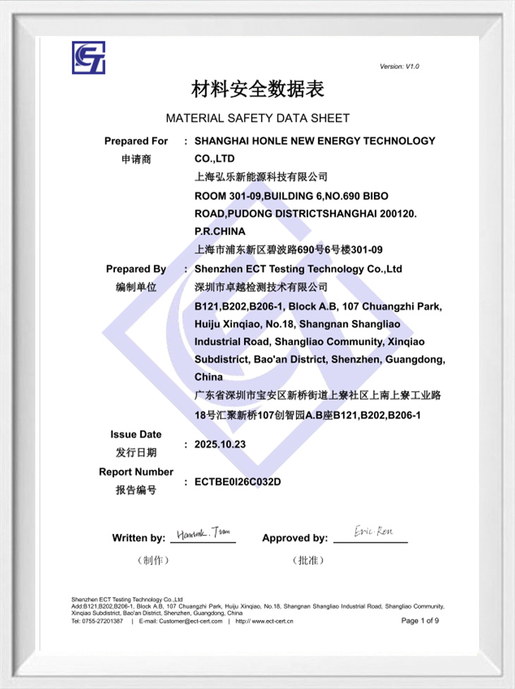 FICHA DE DATOS DE SEGURIDAD DEL MATERIAL
