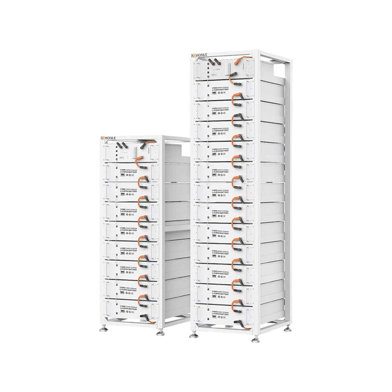 Sistema de batería de montaje en bastidor de alto voltaje HLB Almacenamiento de energía eficiente LiFePO4 para ESS residencial grande
