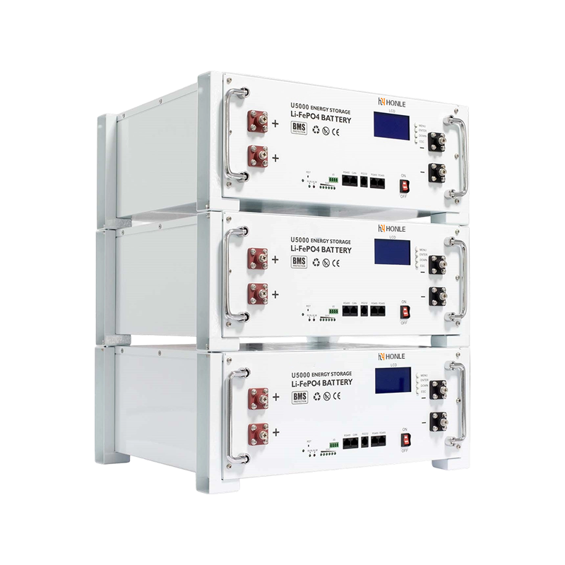 Módulo escalable ESS de batería LiFePO4 de montaje en bastidor de baja tensión y bajo voltaje HLB para sistema solar doméstico