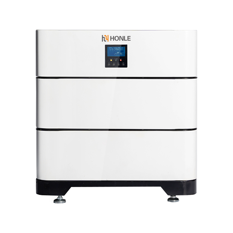 HLC 48V/51.2V Batería de litio expandible apilada Batería de bajo voltaje para sistemas de energía DIY