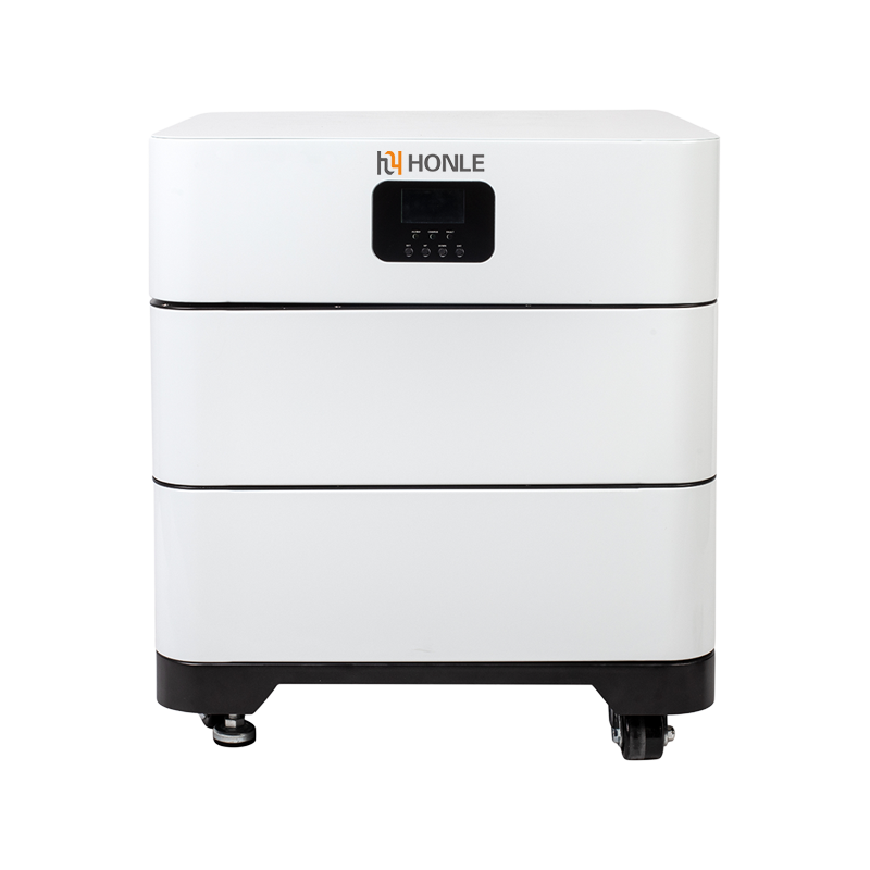 HLC 48V/51.2V Batería de litio expandible apilada Batería de bajo voltaje para sistemas de energía DIY