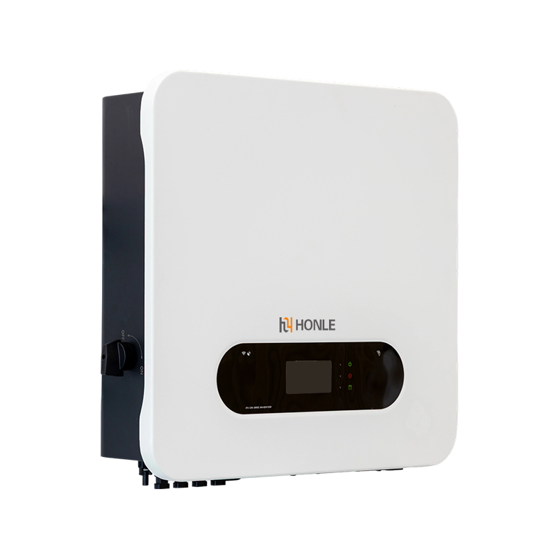 Inversor solar compacto trifásico de 220 V conectado a la red para sistemas fotovoltaicos de capacidad media